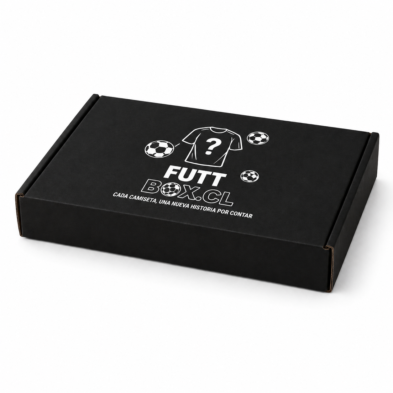 CAJA CARTÓN NEGRO CON LOGO MEDIDA 30x20x6 3 cuotas de $21.500 sin interés con TC