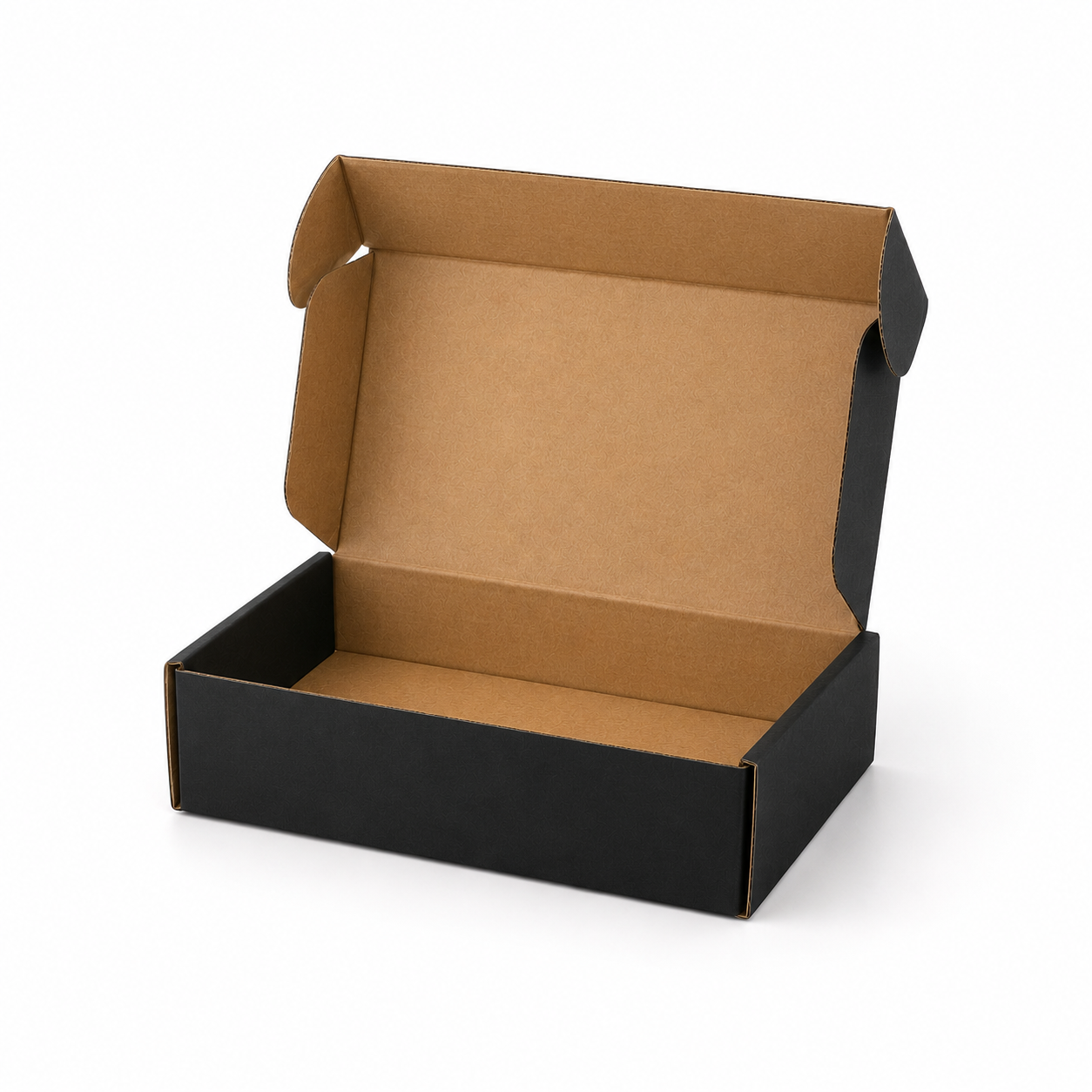 CAJA CARTÓN NEGRO MEDIDA 30x20x6