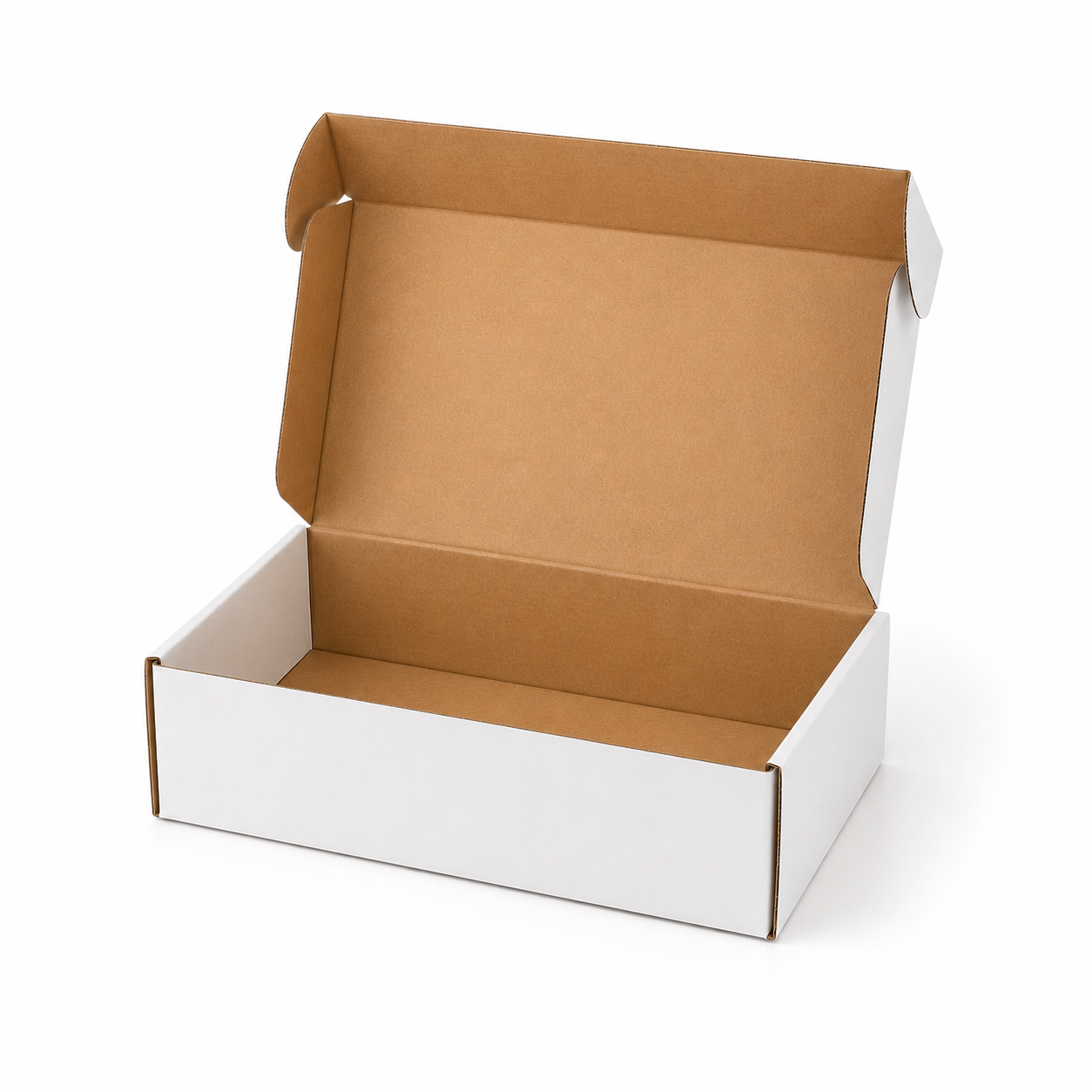 CAJA CARTÓN BLANCO MEDIDA 35x25x10