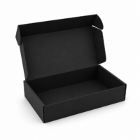 CAJA CARTÓN NEGRO MEDIDA 30x20x10 💳 3 cuotas de $18.633 sin interés