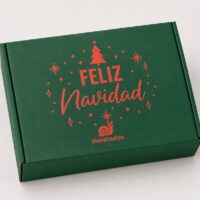 🎄CAJA NAVIDAD 30x20x10 CON LOGO 💳 3 cuotas de $23.167 sin interés